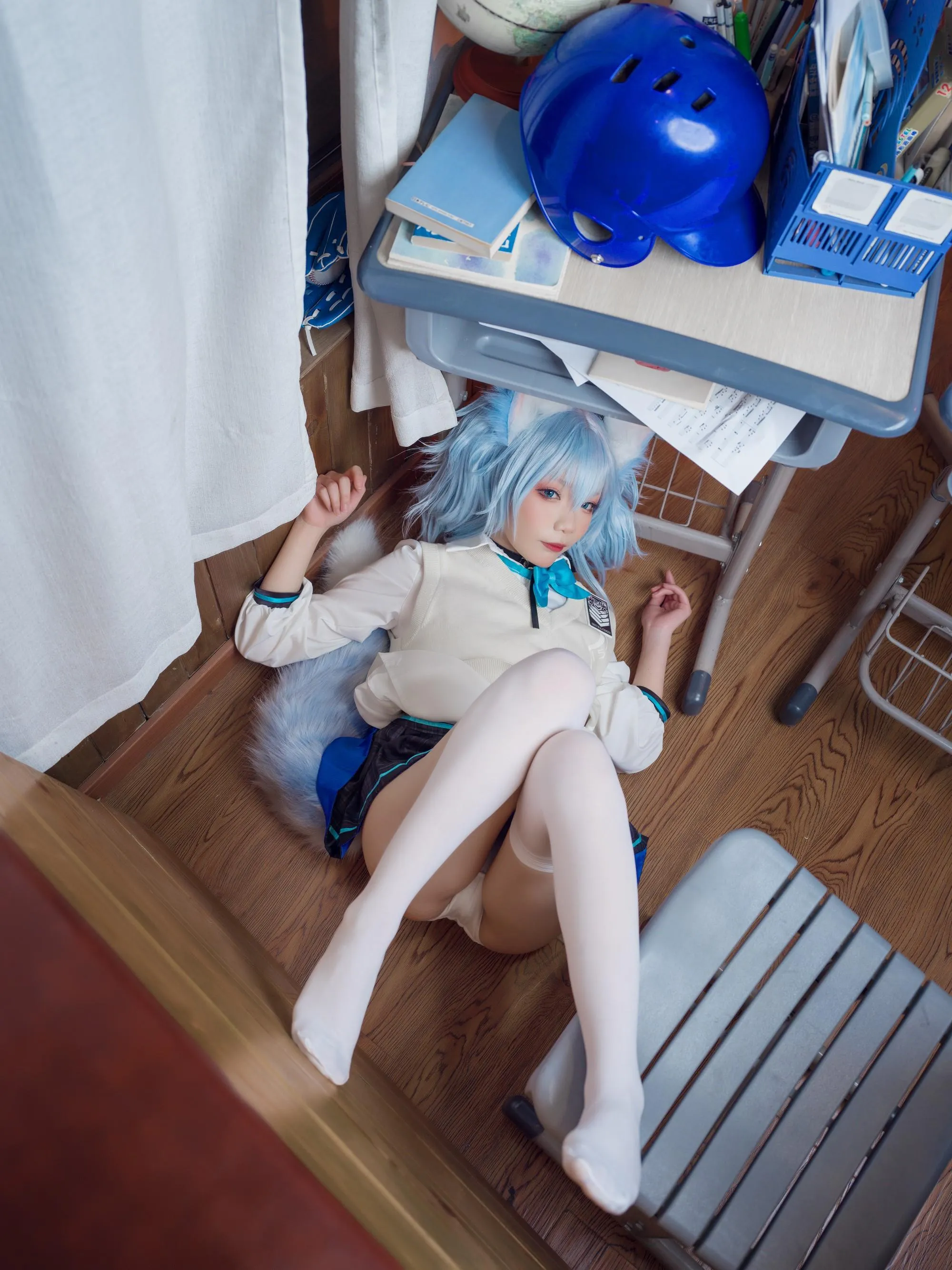 王胖胖u – NO.013 PA15校服 [38P]插图3